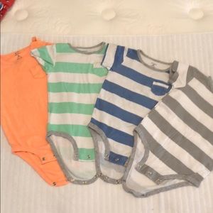 Set of 4 18m boys bodysuits